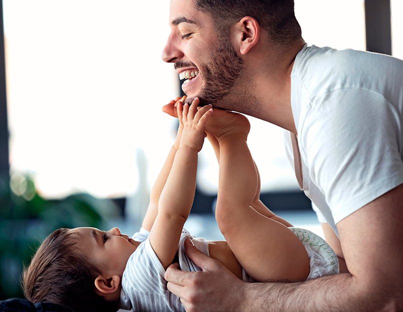 papa e hijo 